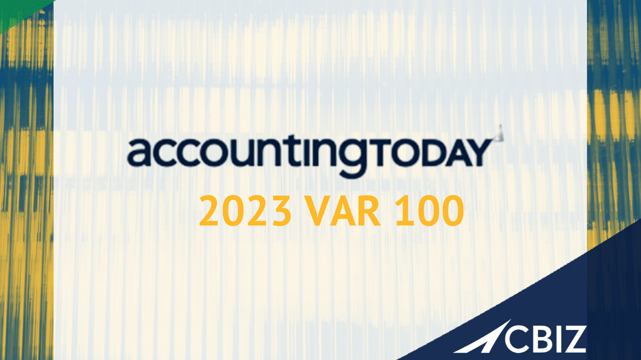 CBIZ Technology Listed on Accounting Today’s 2023 VAR 100 List