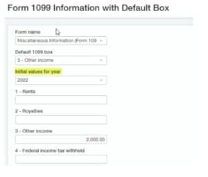 print 1099s, 1099s using sage intacct
